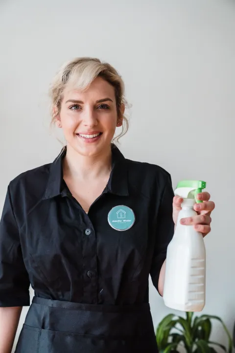 Cleaner ready for a job