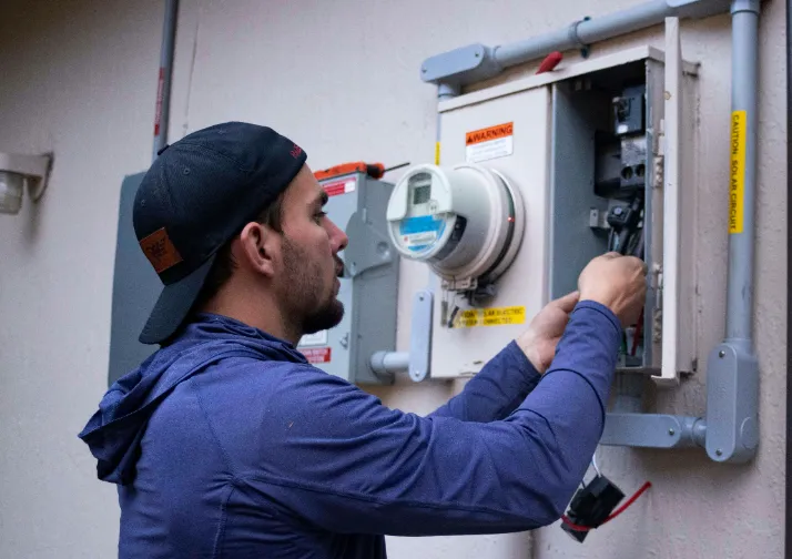 Handyman at work